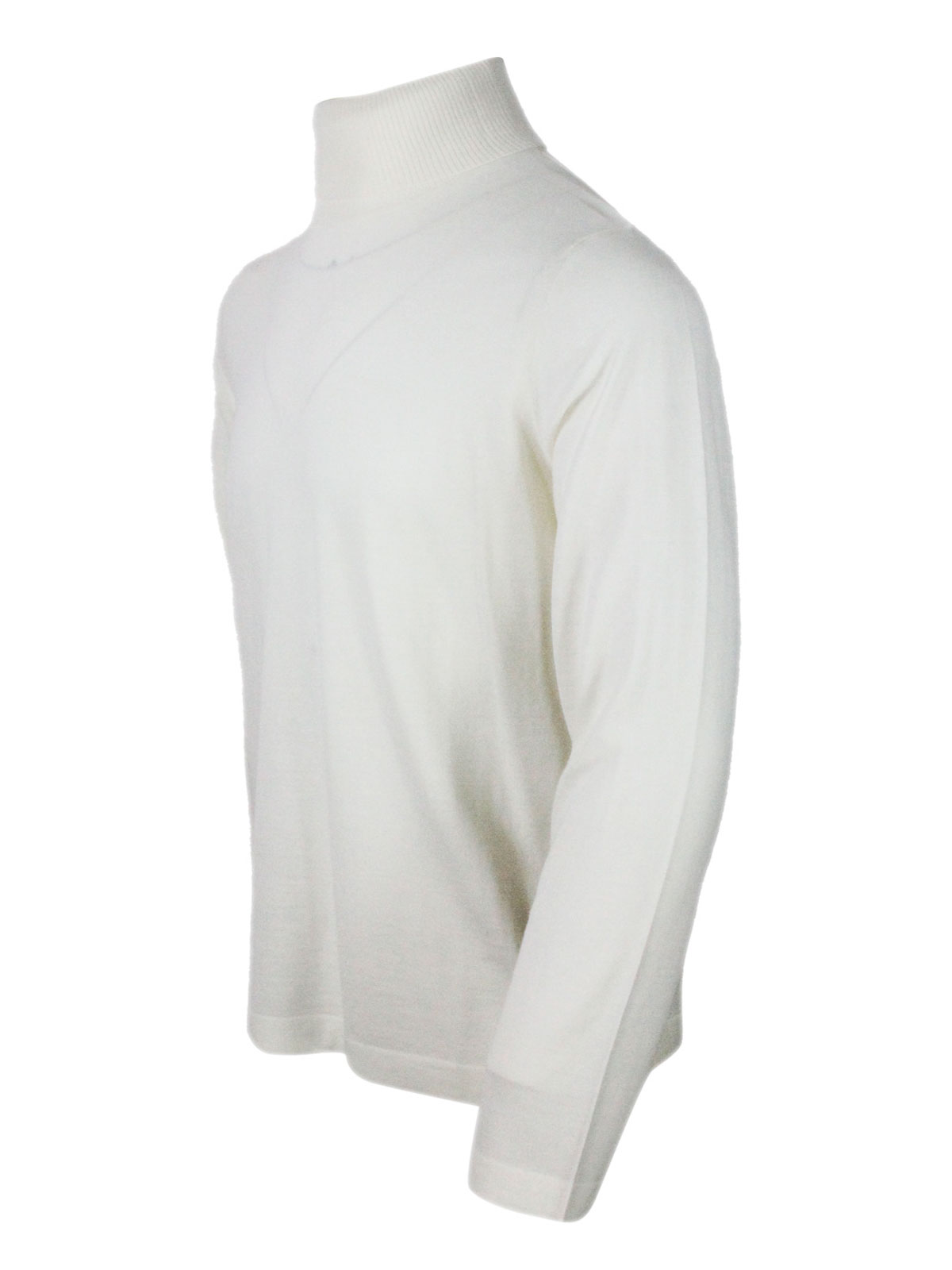 Shop 04651/a Trip In A Bag Wool Crewneck In White