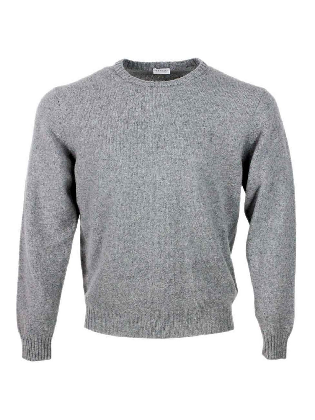 04651/a Trip In A Bag Cashmere Crewneck In Grey