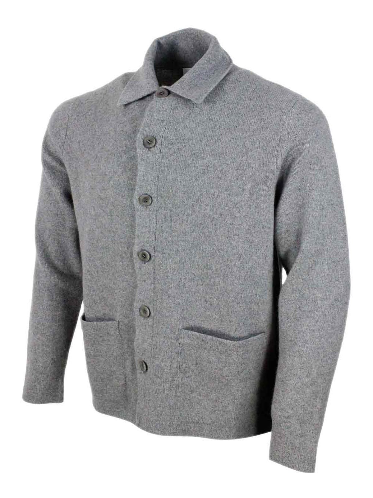 Shop 04651/a Trip In A Bag Cashmere Crewneck In Grey