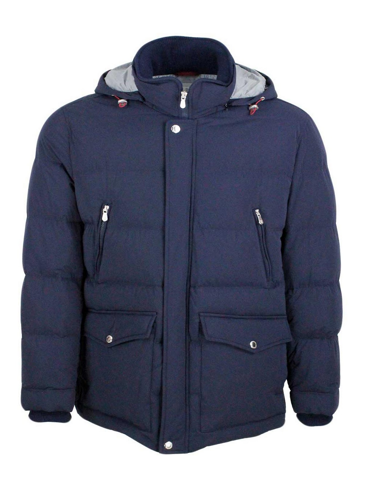 Shop Brunello Cucinelli Coats Blue