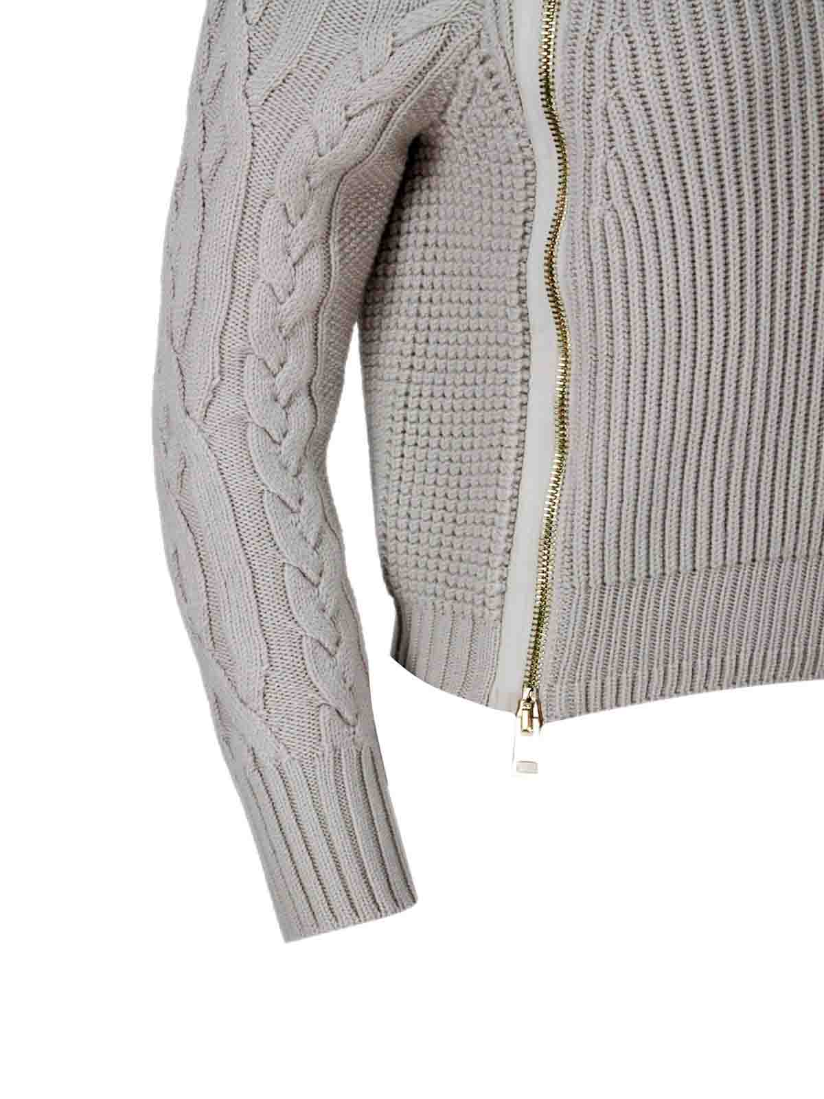 Shop Lorena Antoniazzi Wool Crewneck In Beige