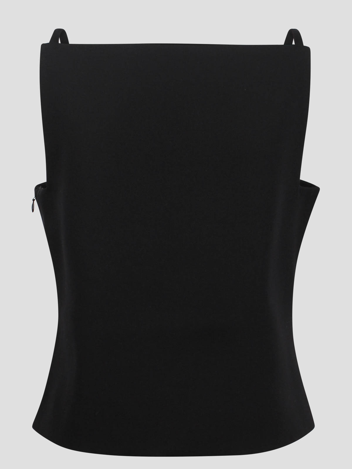 Shop Rabanne Cropped Top With Rhinestones In Black