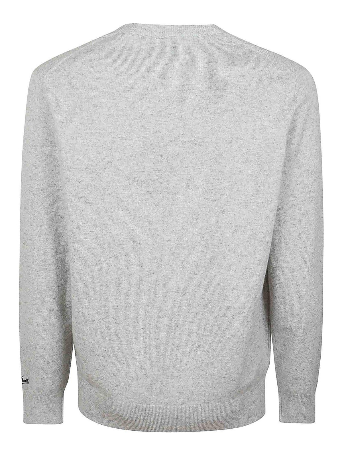 Shop Mc2 Saint Barth Sweater In Grey