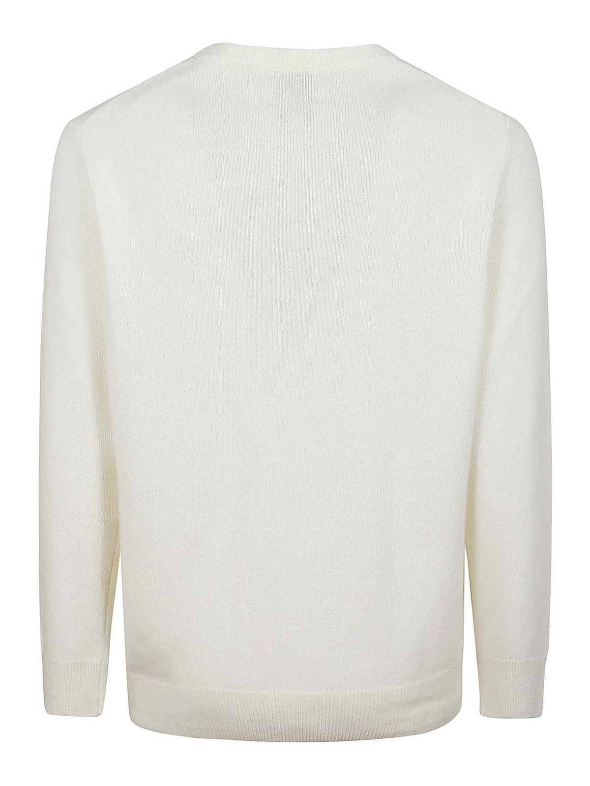 Shop Mc2 Saint Barth Sweater In Cream