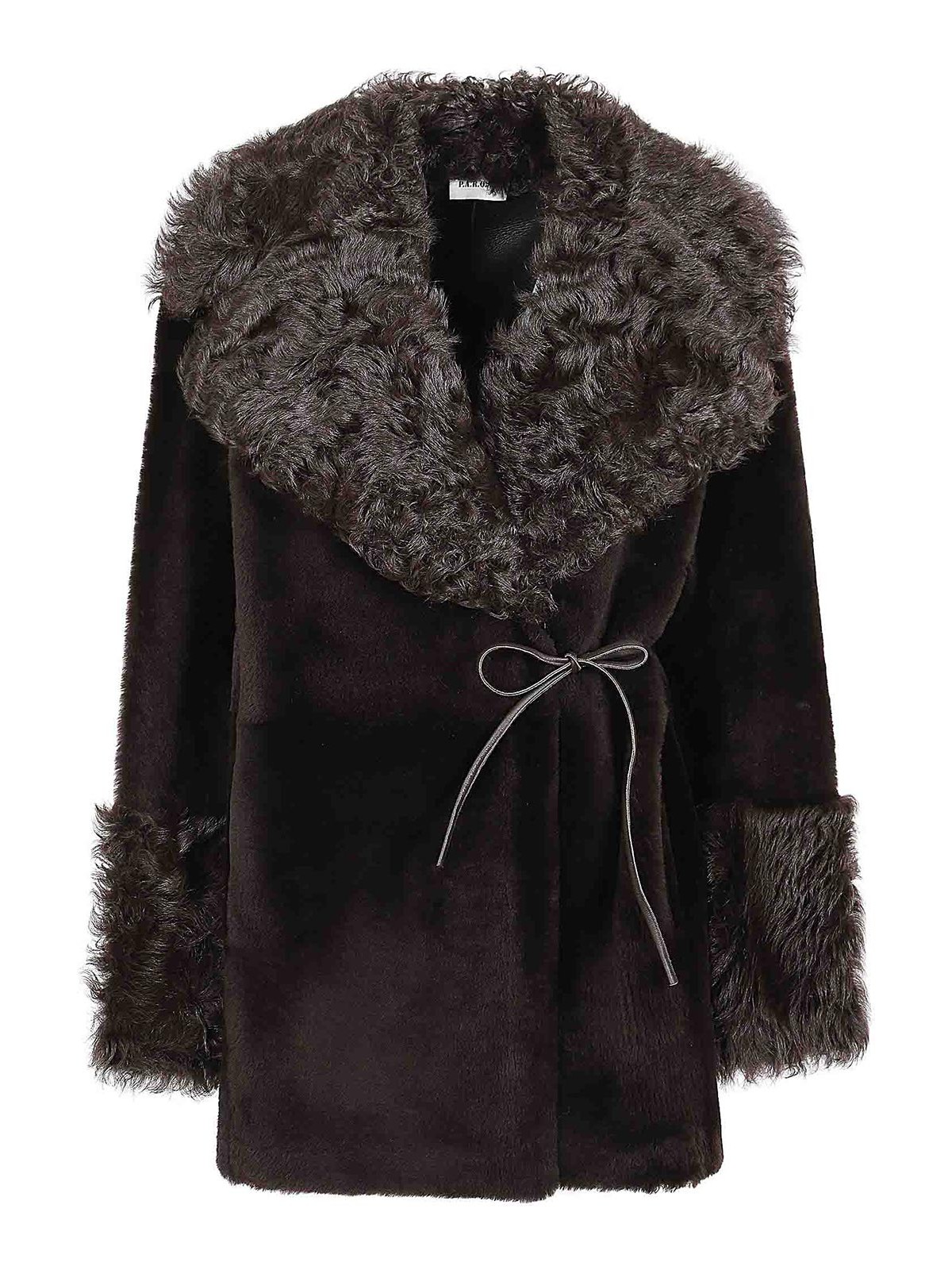 P.a.r.o.s.h Morris Cappotto In Brown