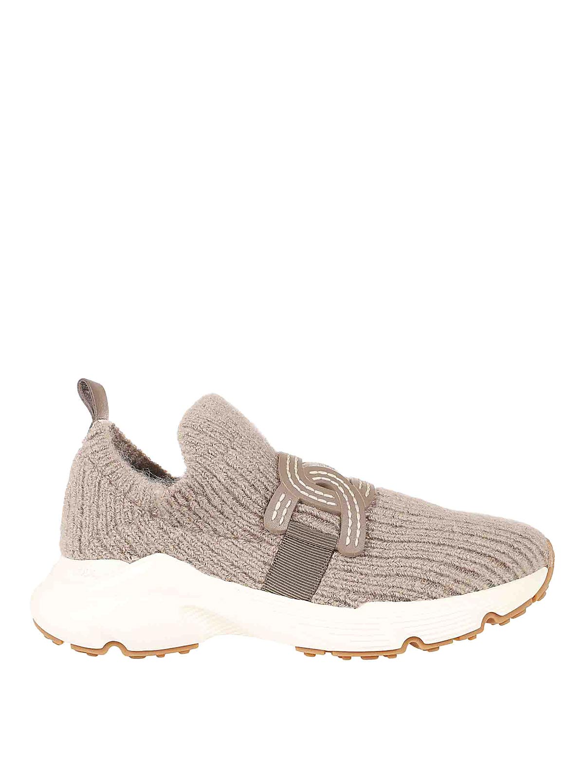 Tod's Sneakers In Taupe