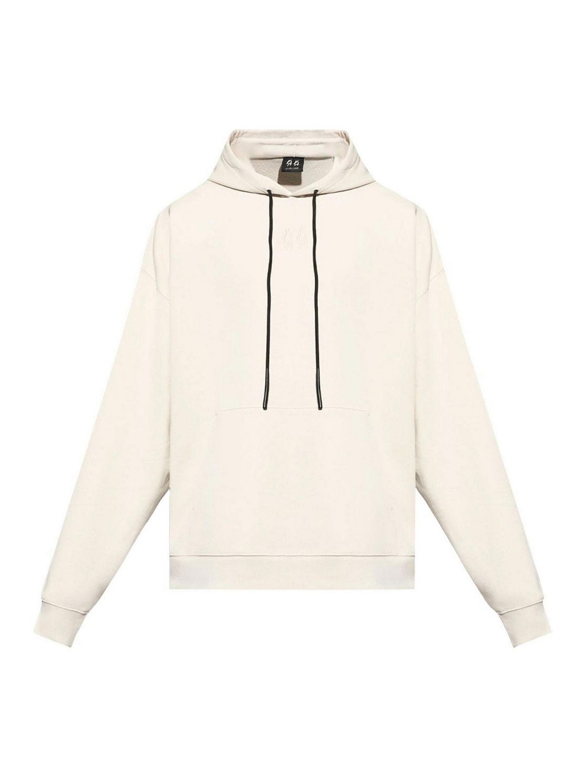 44 Label Group Cotton  Sweatshirt In White