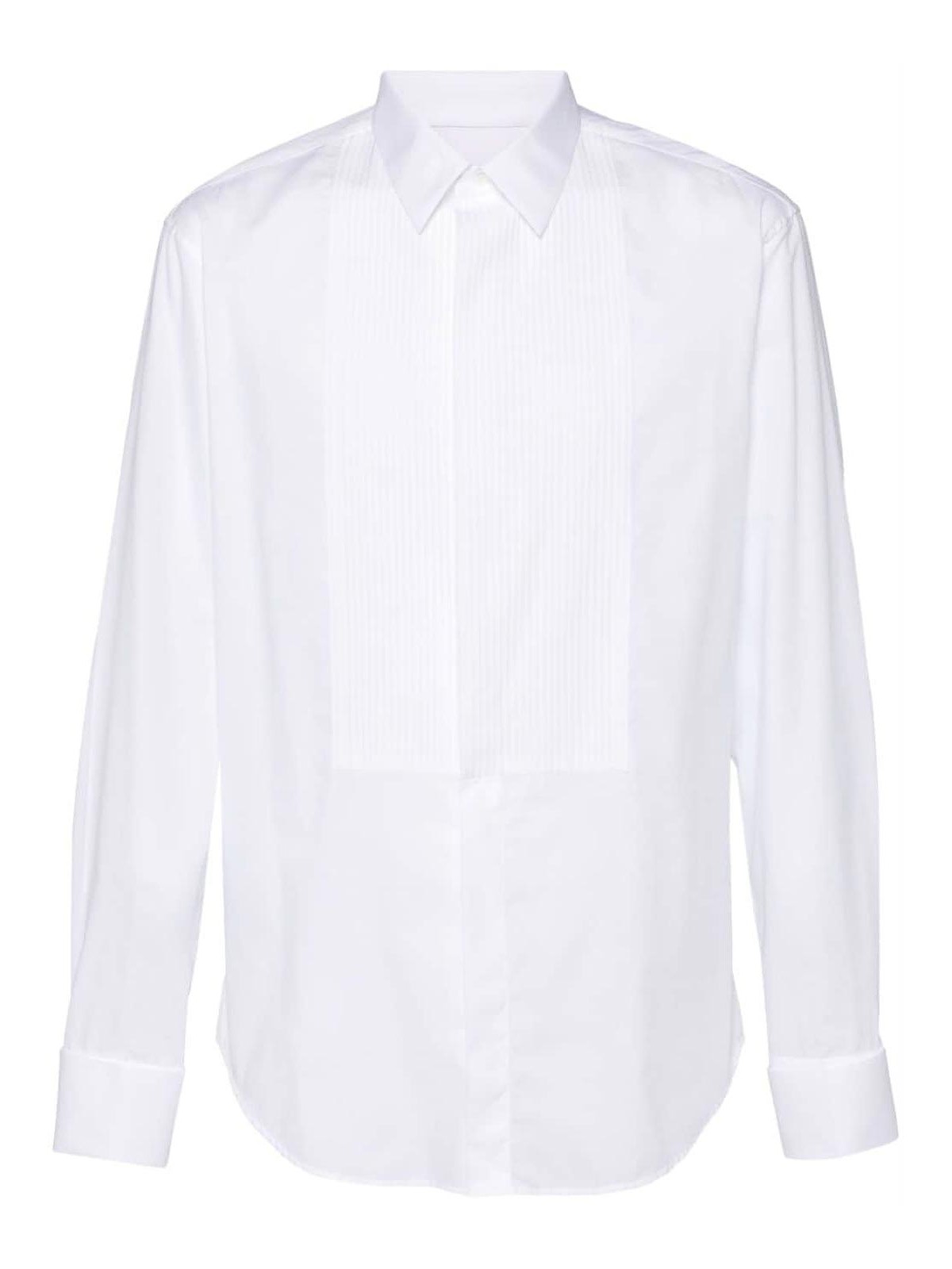 Giorgio Armani Cotton Shirt In White