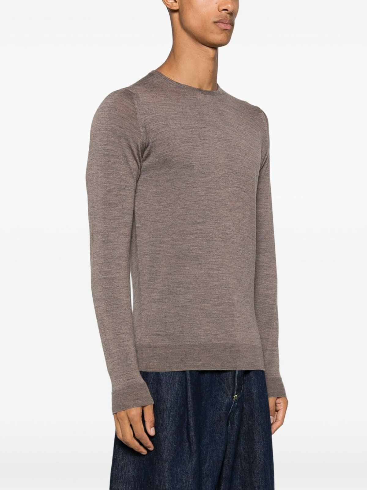 Shop John Smedley Brown Sweater