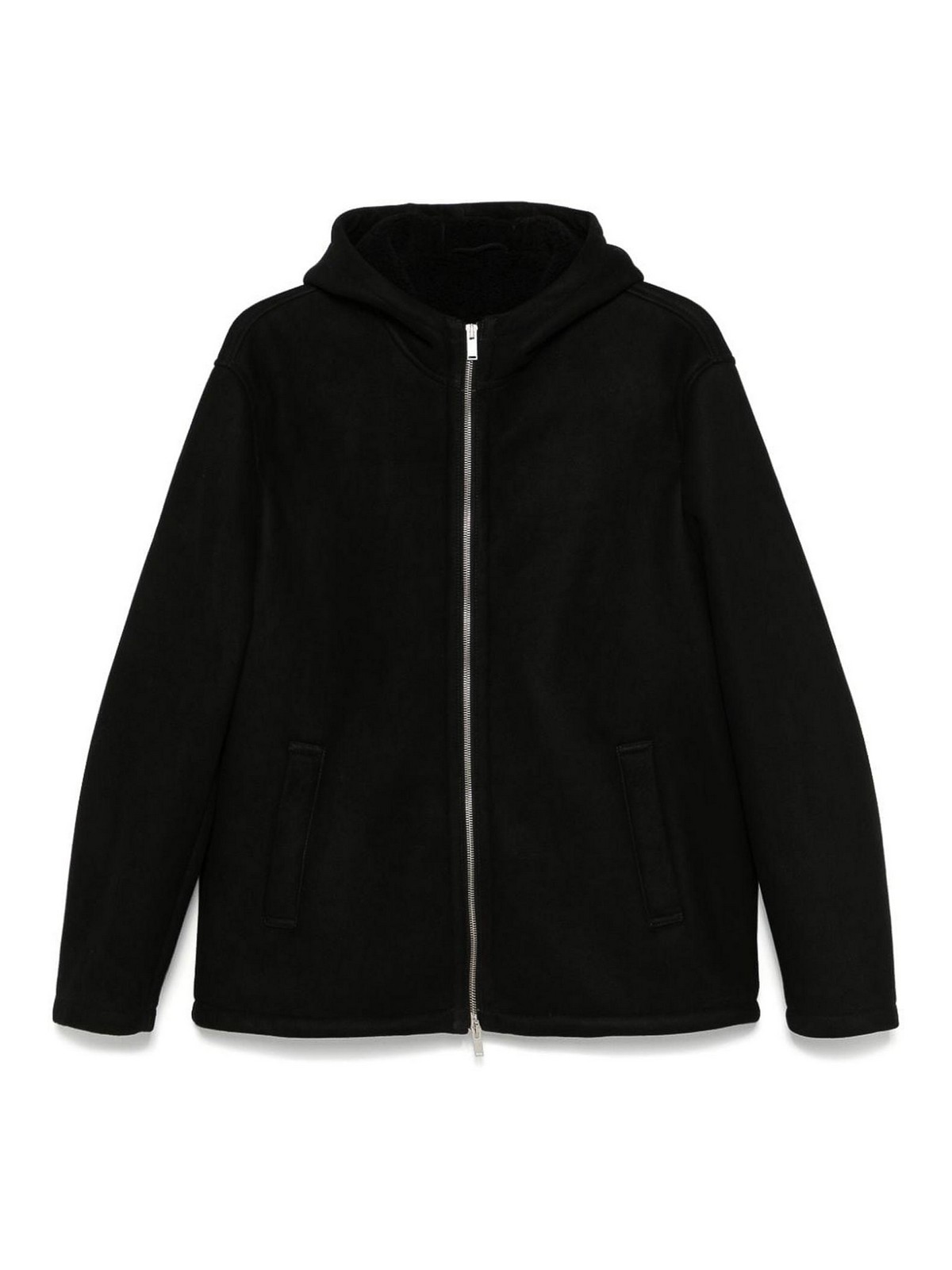 Lardini Coat In Black