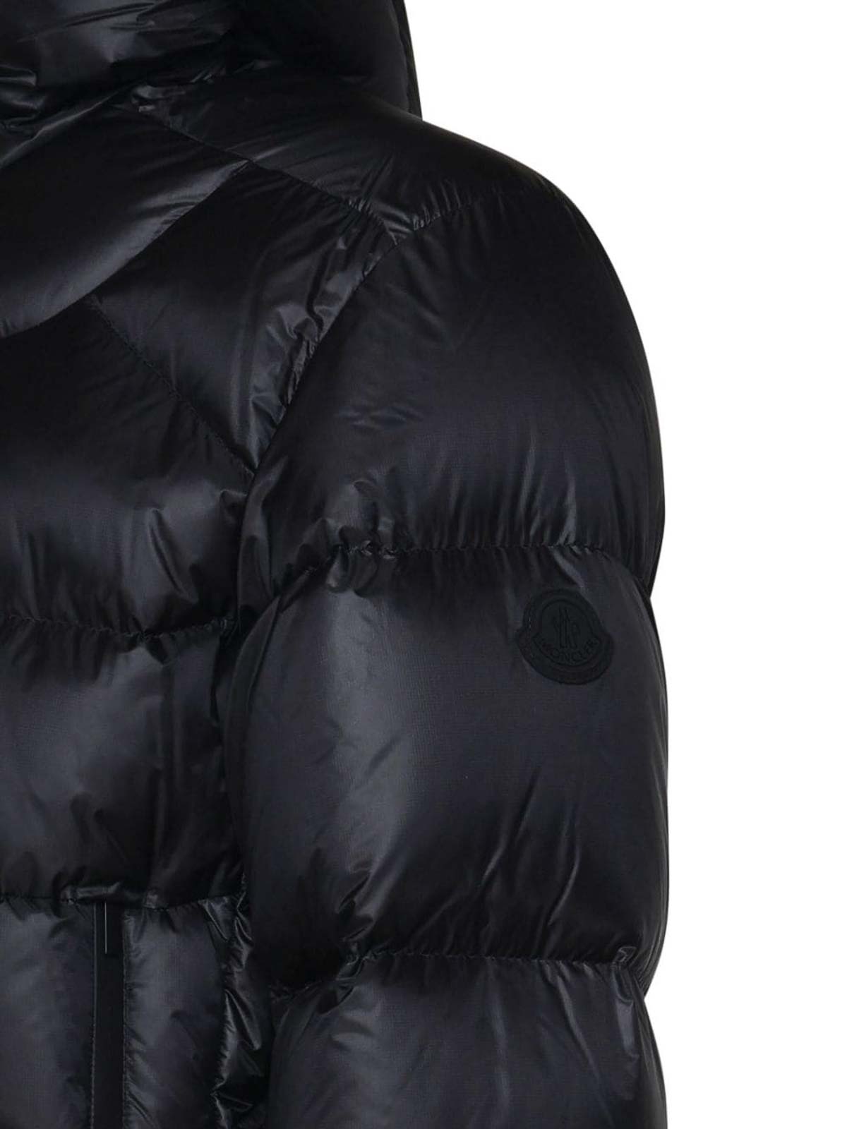 Shop Moncler Coat In Black