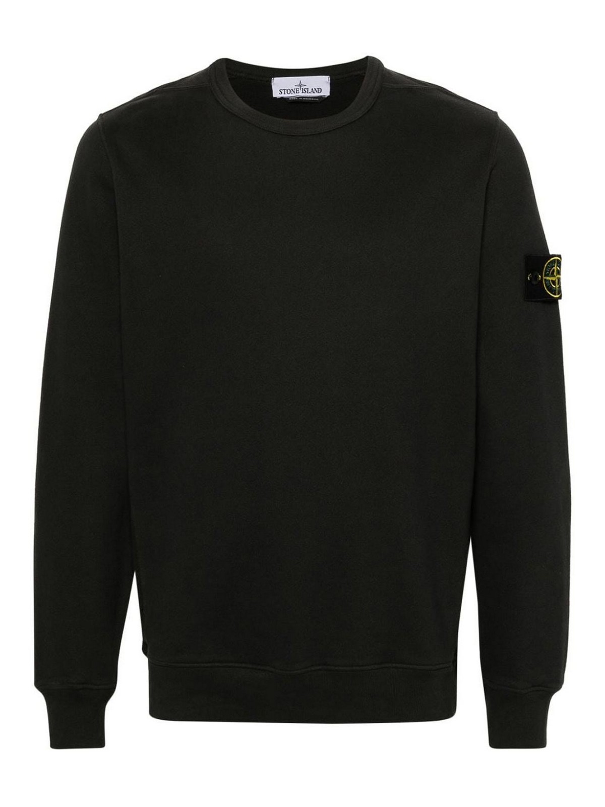 Stone Island Cotton  Sweatshirt In Grey