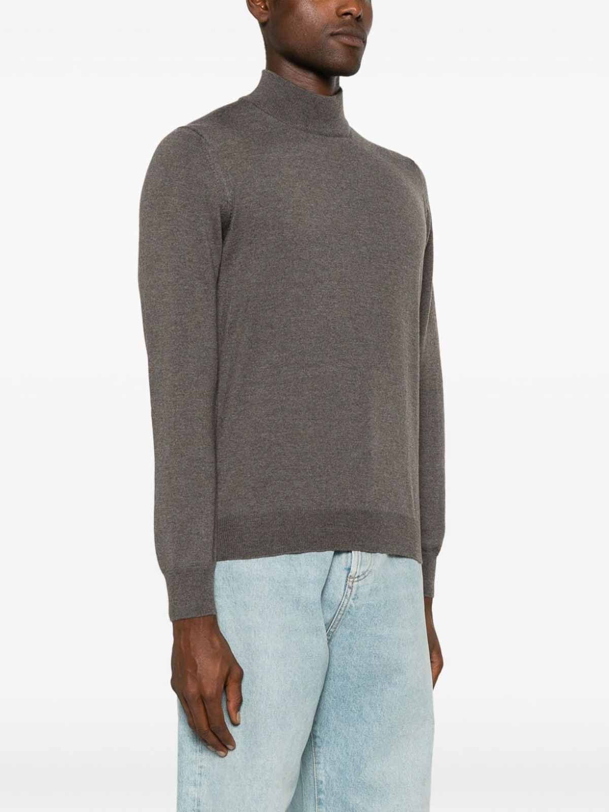 Shop Tagliatore Sweater Dove Grey