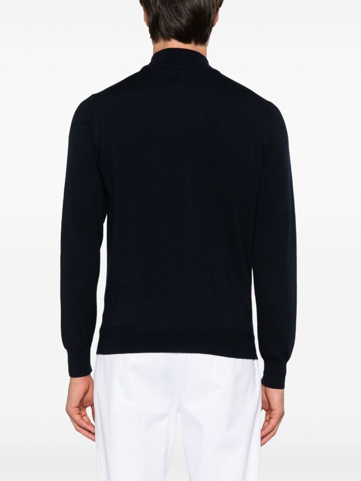 Shop Tagliatore Sweater Blue