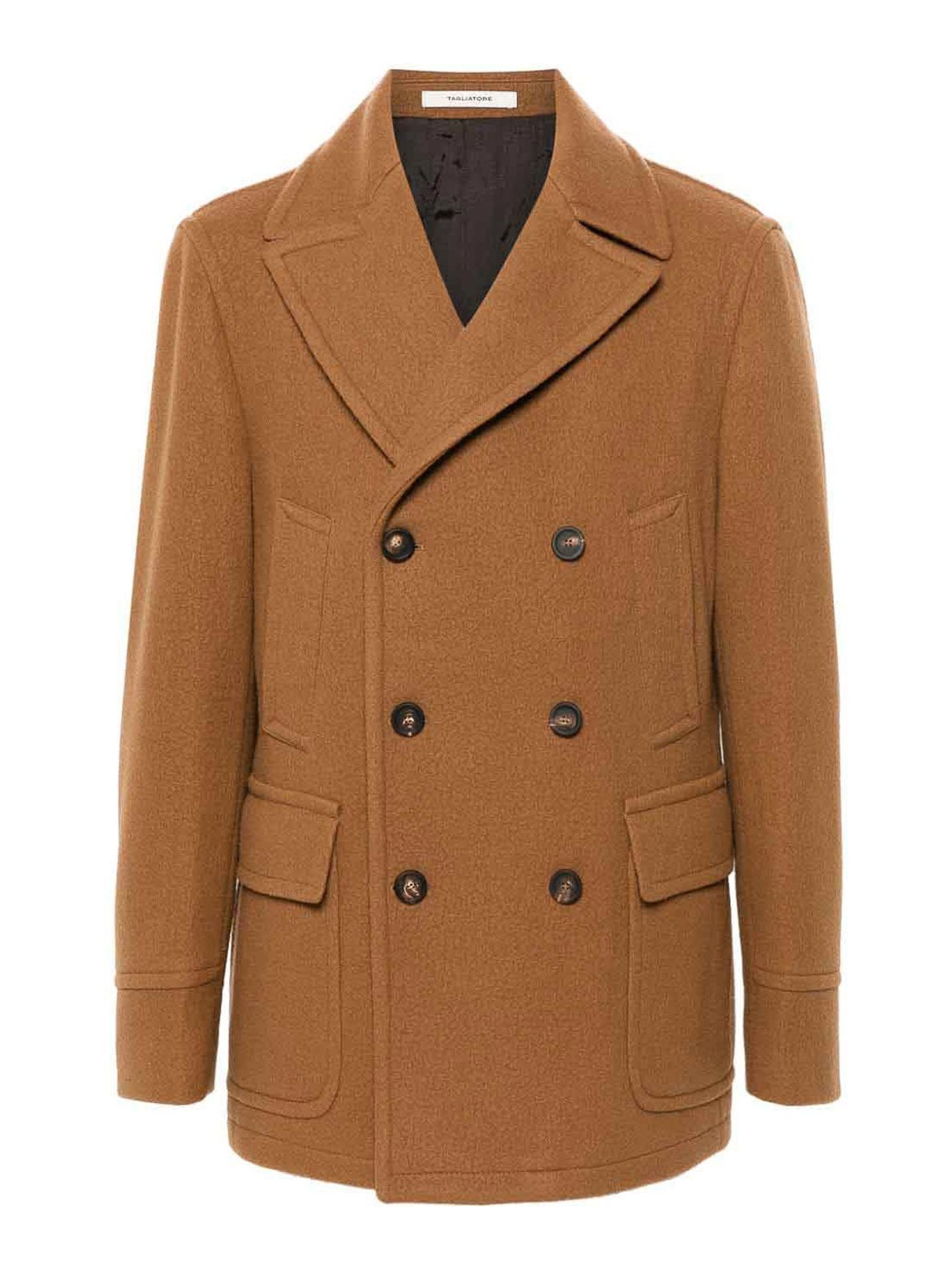 Tagliatore Coat In Brown