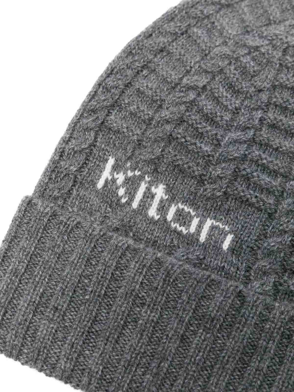 Shop Kiton Hats Light Grey