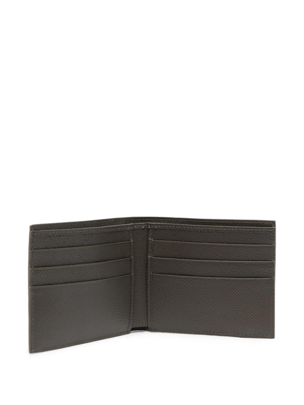 Shop Dolce & Gabbana Leather Wallet In Light Brown