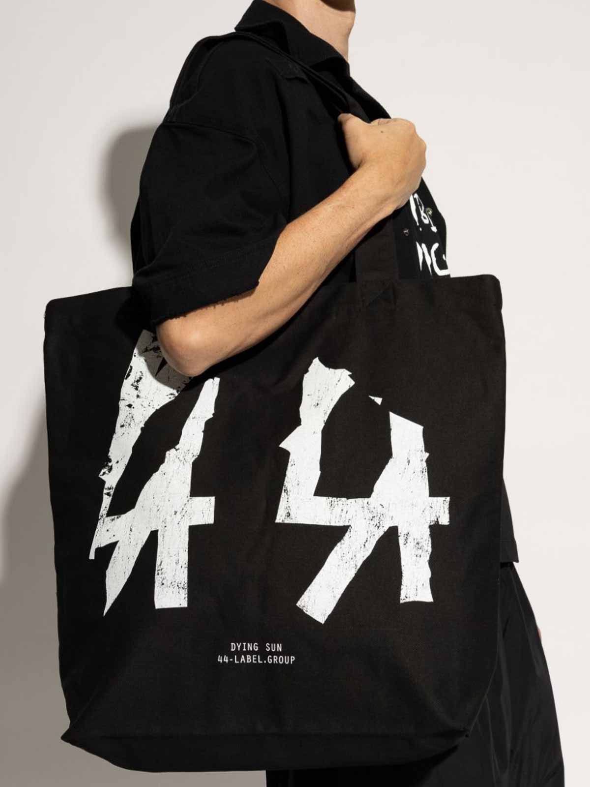 Shop 44 Label Group Logo Bag In Black