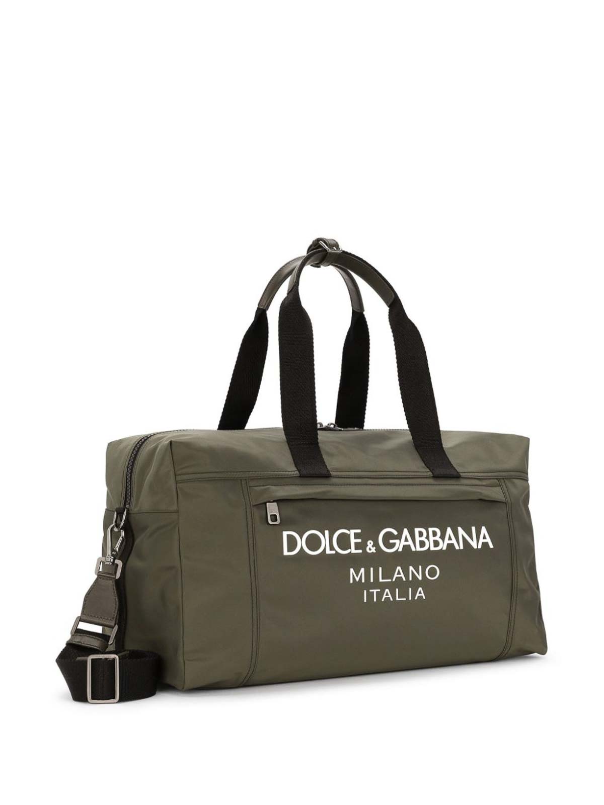 Shop Dolce & Gabbana Logo Bag In Green