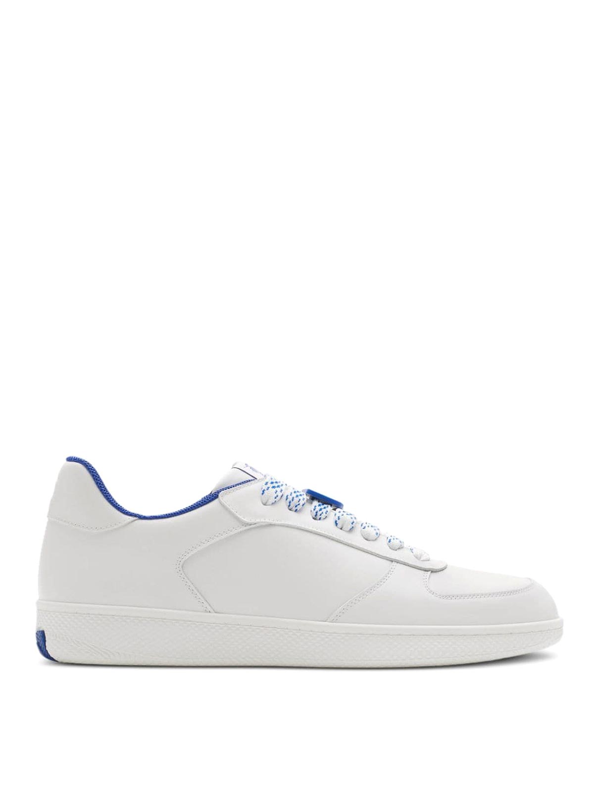 Shop Burberry Sneakers White