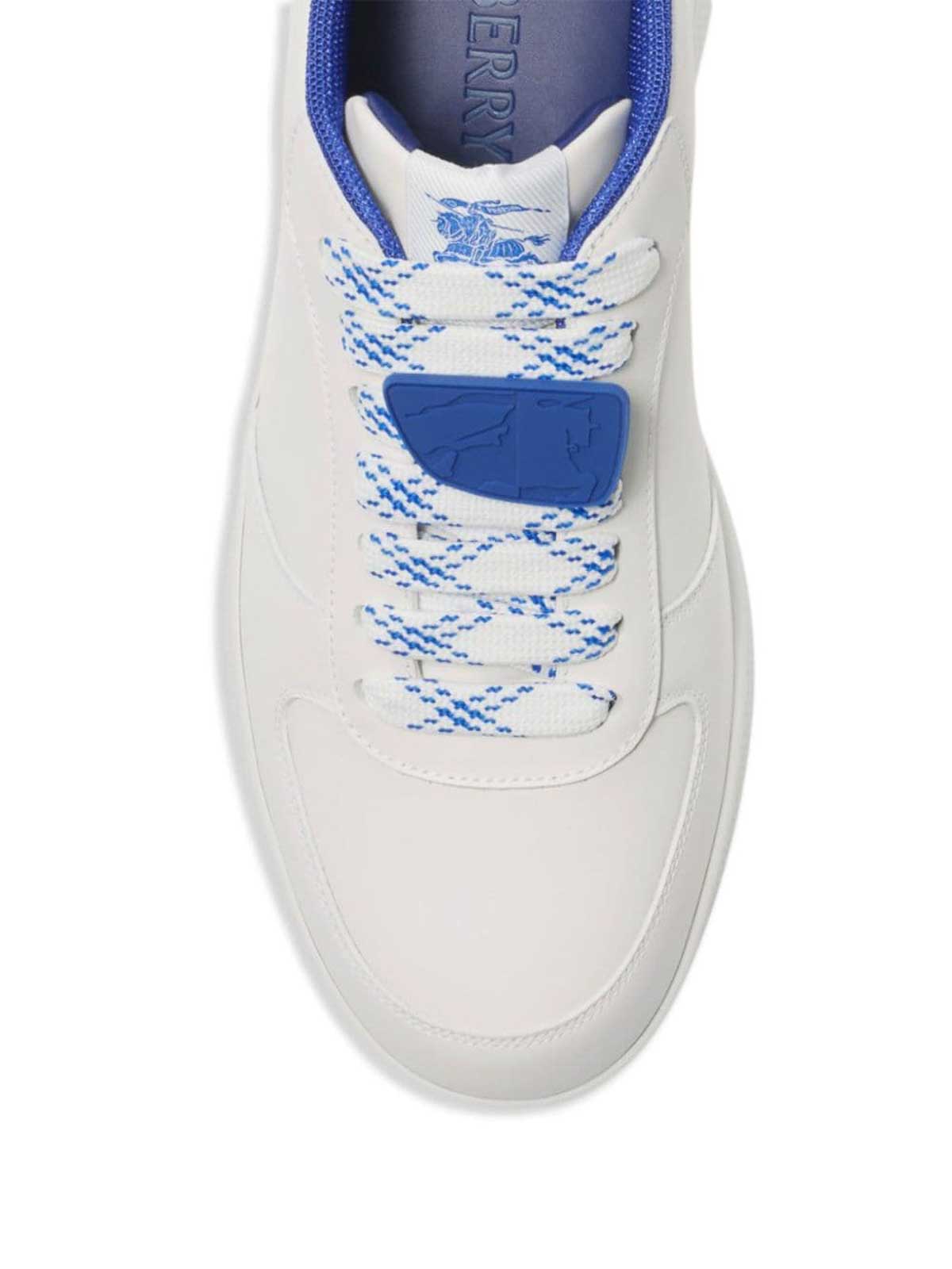 Shop Burberry Sneakers White