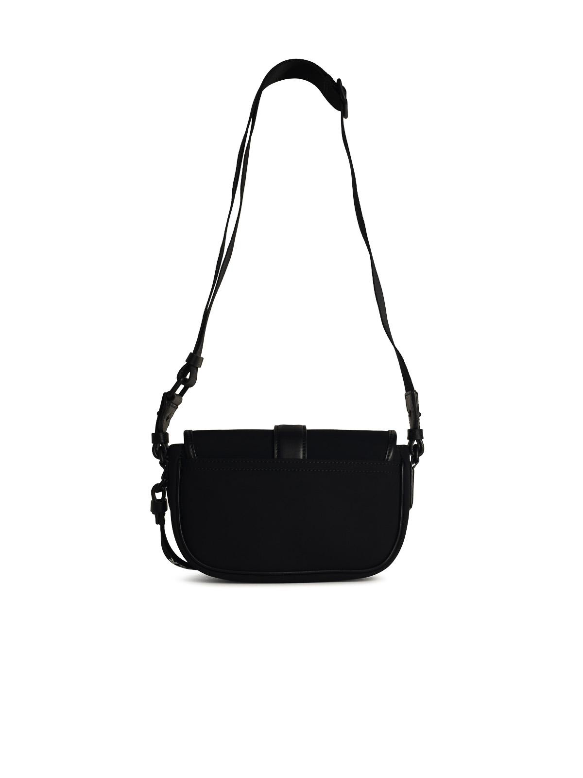 Shop Moncler Trick Black Nylon Crossbody Bag