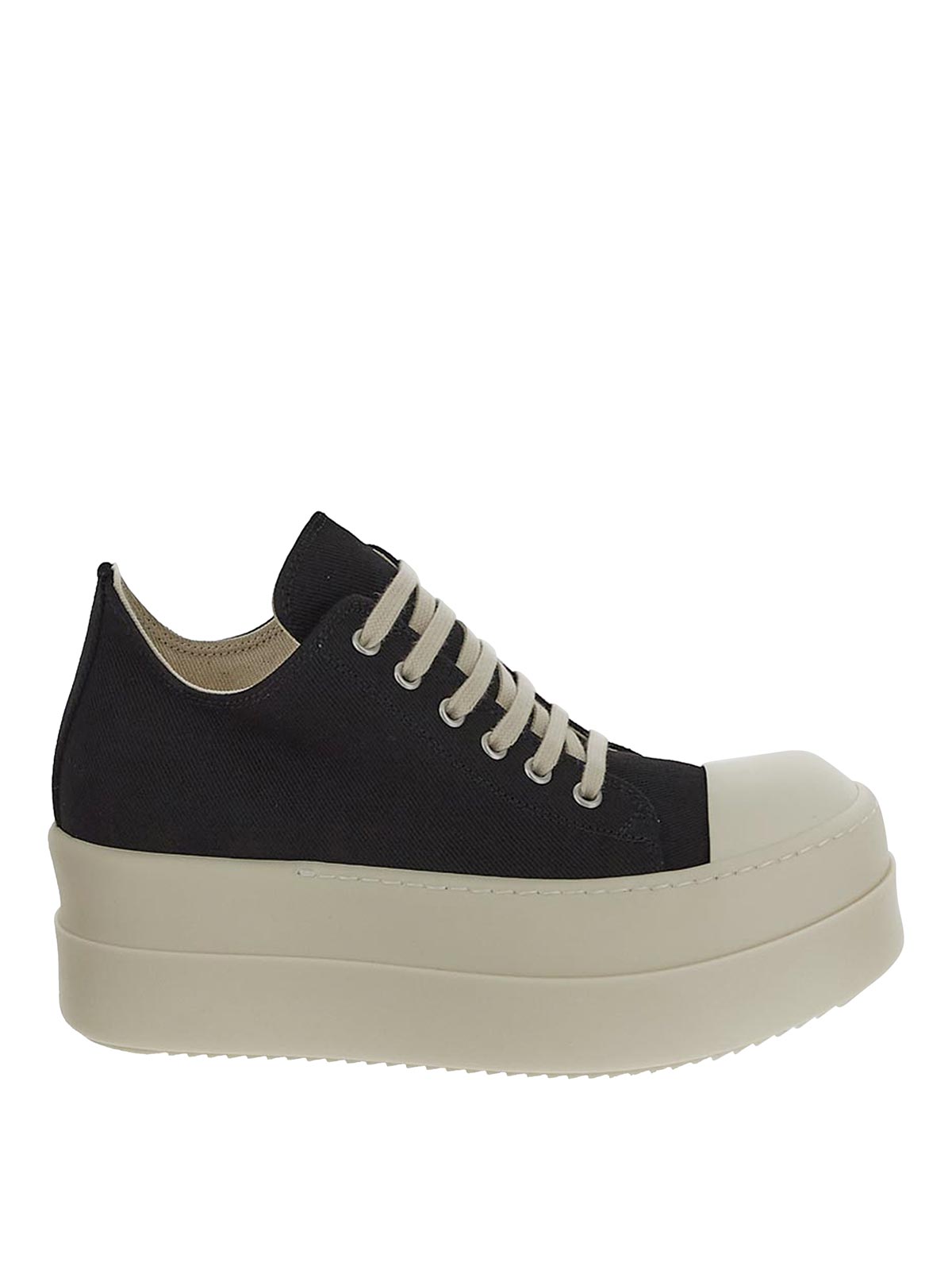 【モノトーンミニマル】Rick Owens テキスタイルシューズ Rick Owens スニーカー - マルチカラー | DS02D2832DO911