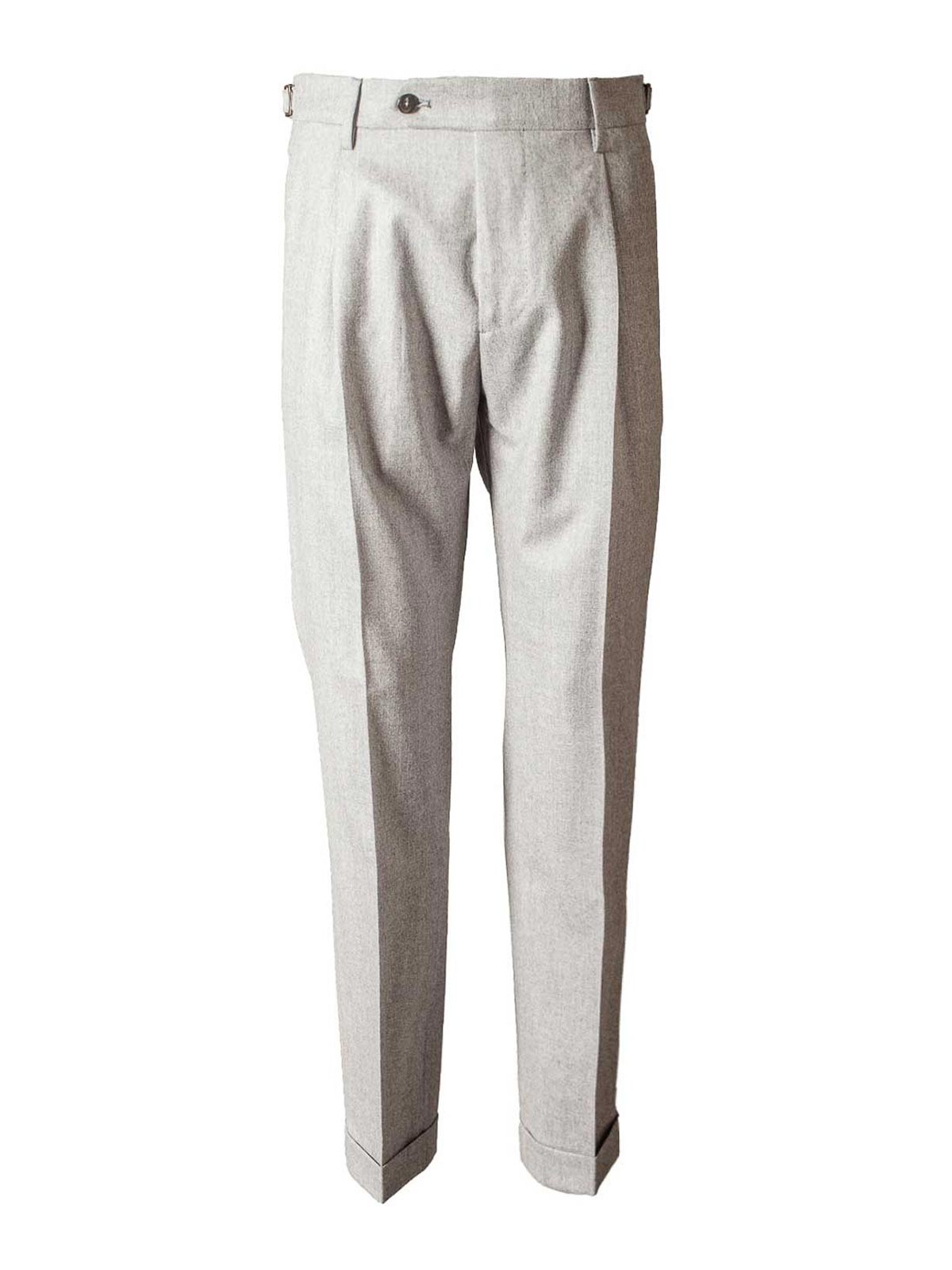 Berwich Relaxed Fit Pants In Gray