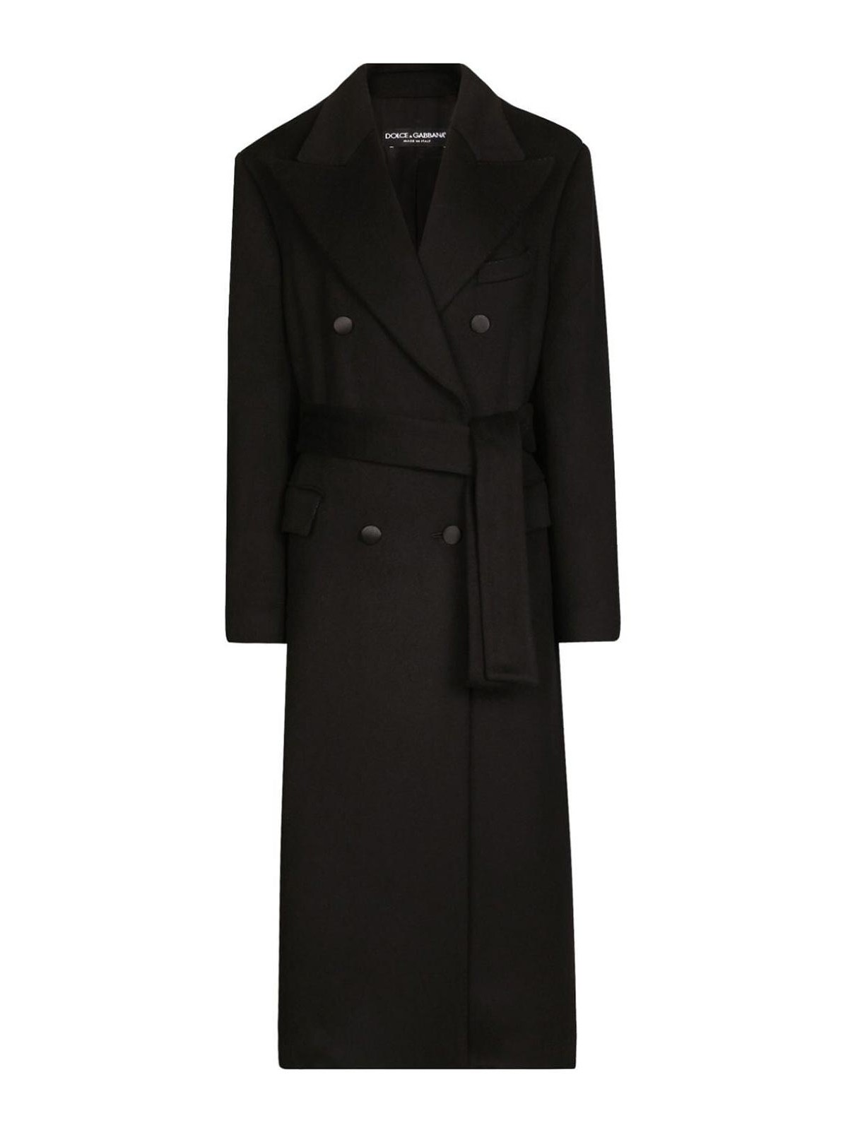 コート DOLCE GABBANA Women Outer F0E2QTFU292 N0000 Black Dolce & Gabbana Coat - Black - Women | F0E2QTFU292N0000