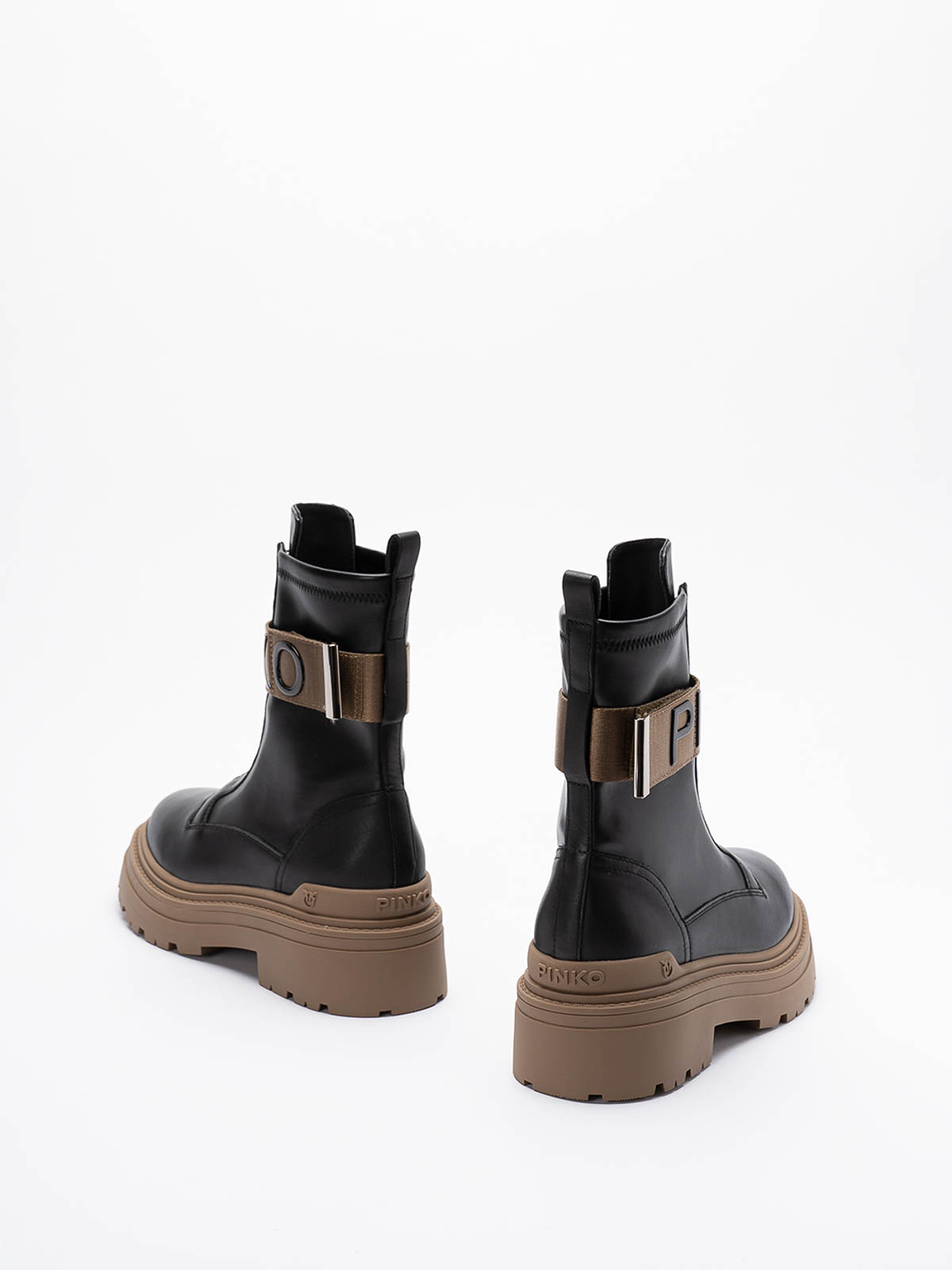 Pinko `mia` Ankle Boots In Black