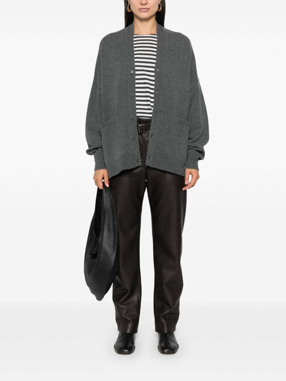 Extreme Cashmere Green Tokio Cashmere Cardigan In Green