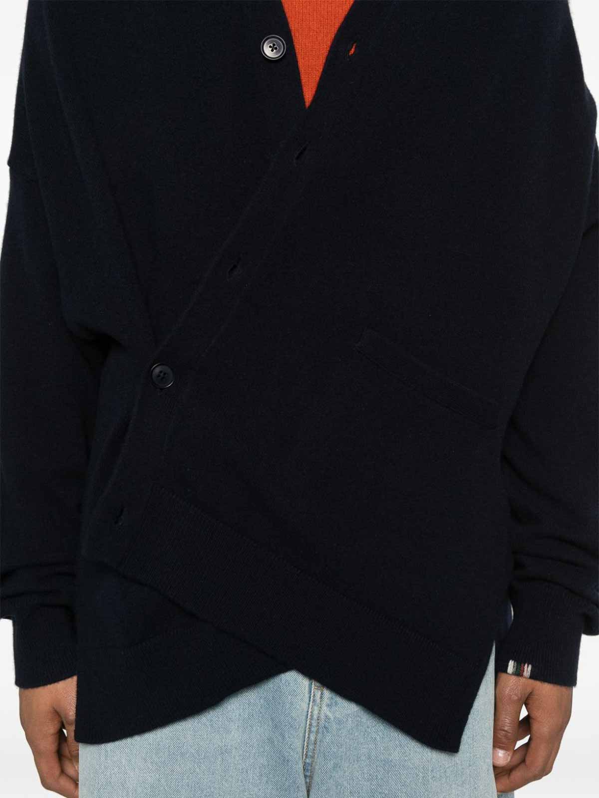 Extreme Cashmere Tokio Cashmere Cardigan In Blue