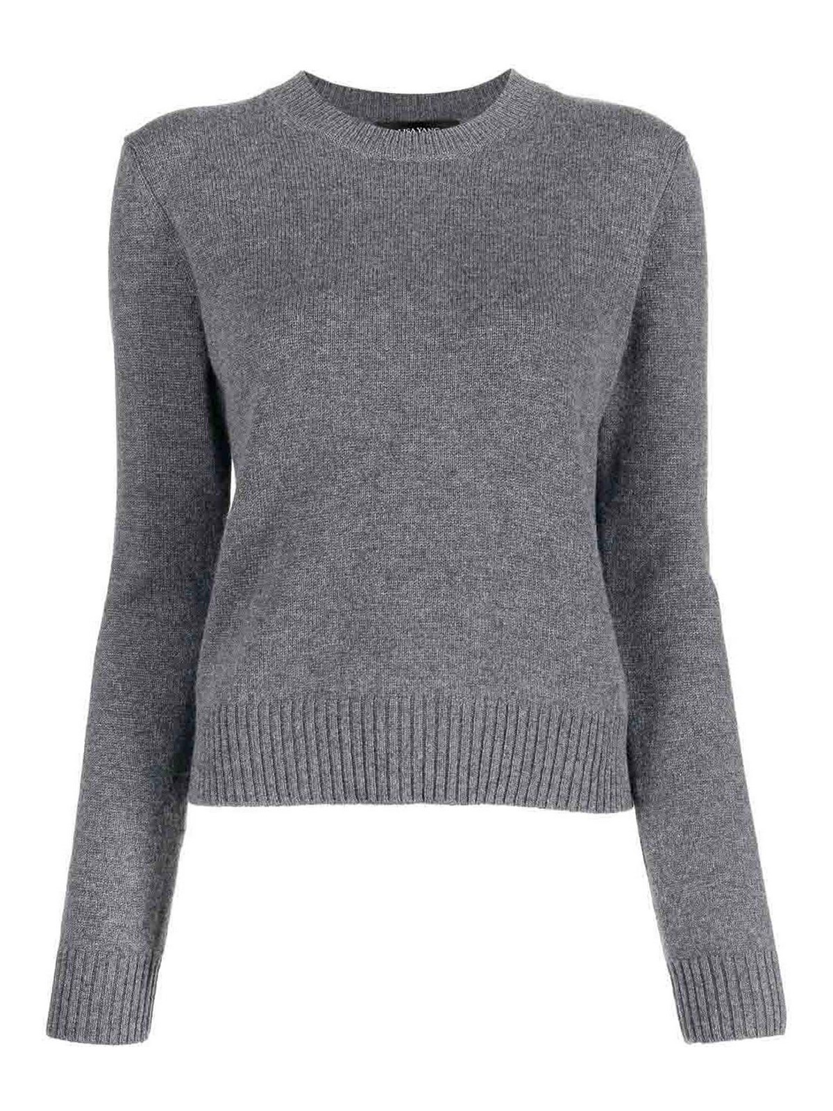 Lisa Yang Mable Cashmere Crewneck Sweater In Gray