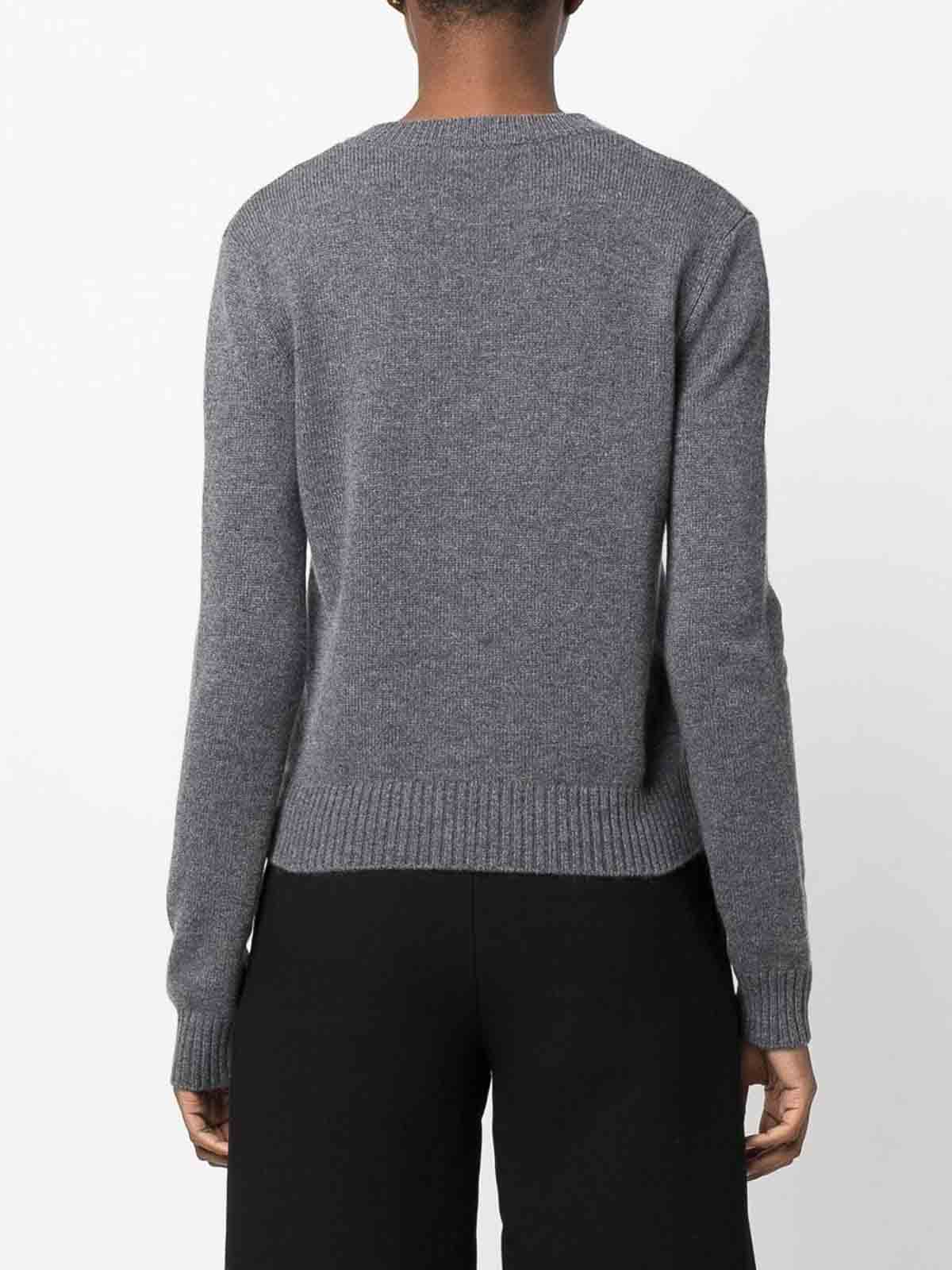 Lisa Yang Mable Cashmere Crewneck Sweater In Gray