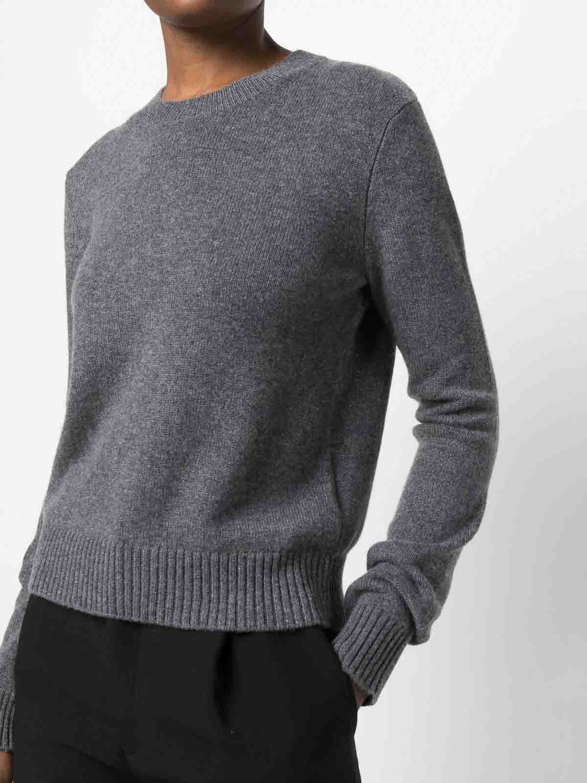 Lisa Yang Mable Cashmere Crewneck Sweater In Gray