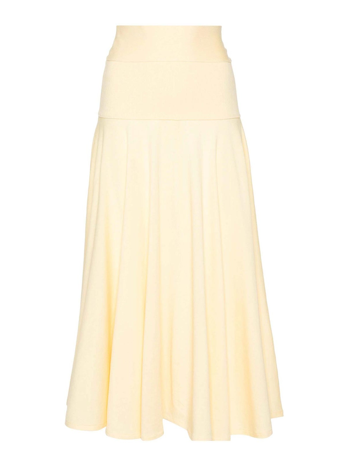 Shop Plan C Full Skirt In Cream