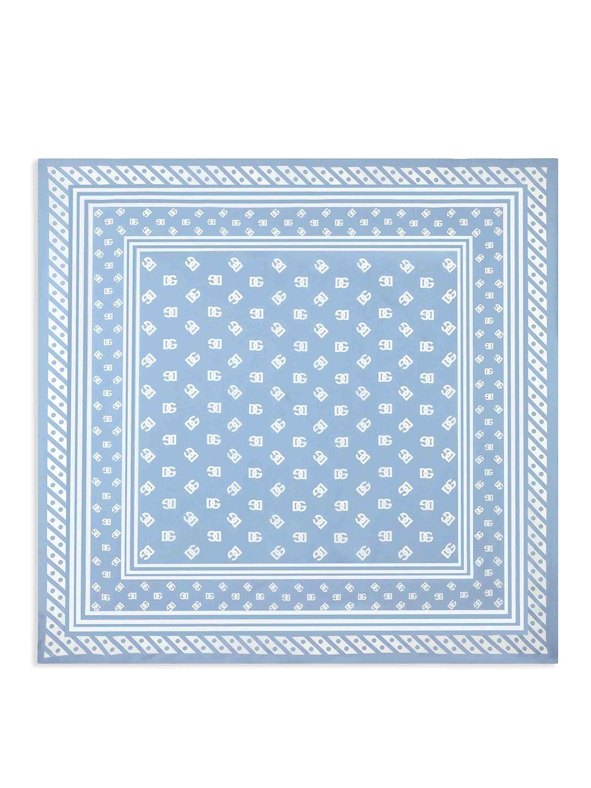 Dolce & Gabbana Foulard 90x90 St Dg In White