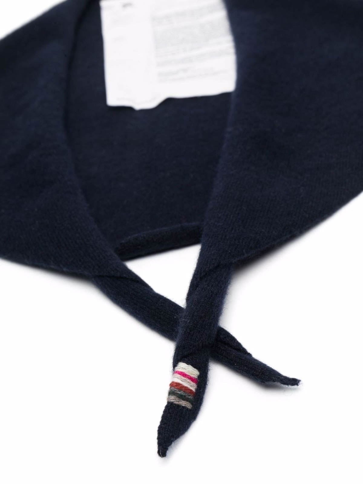 Shop Extreme Cashmere Small Scarf In Dark Blue