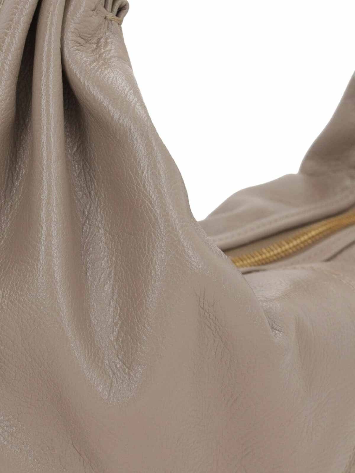 Shop Chloé Small Hobo Bag In Taupe