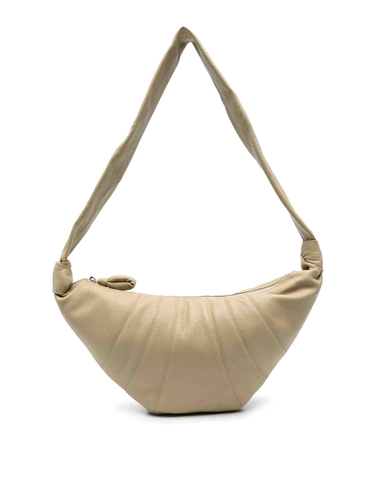 Lemaire Medium Croissant Bag In Light Green