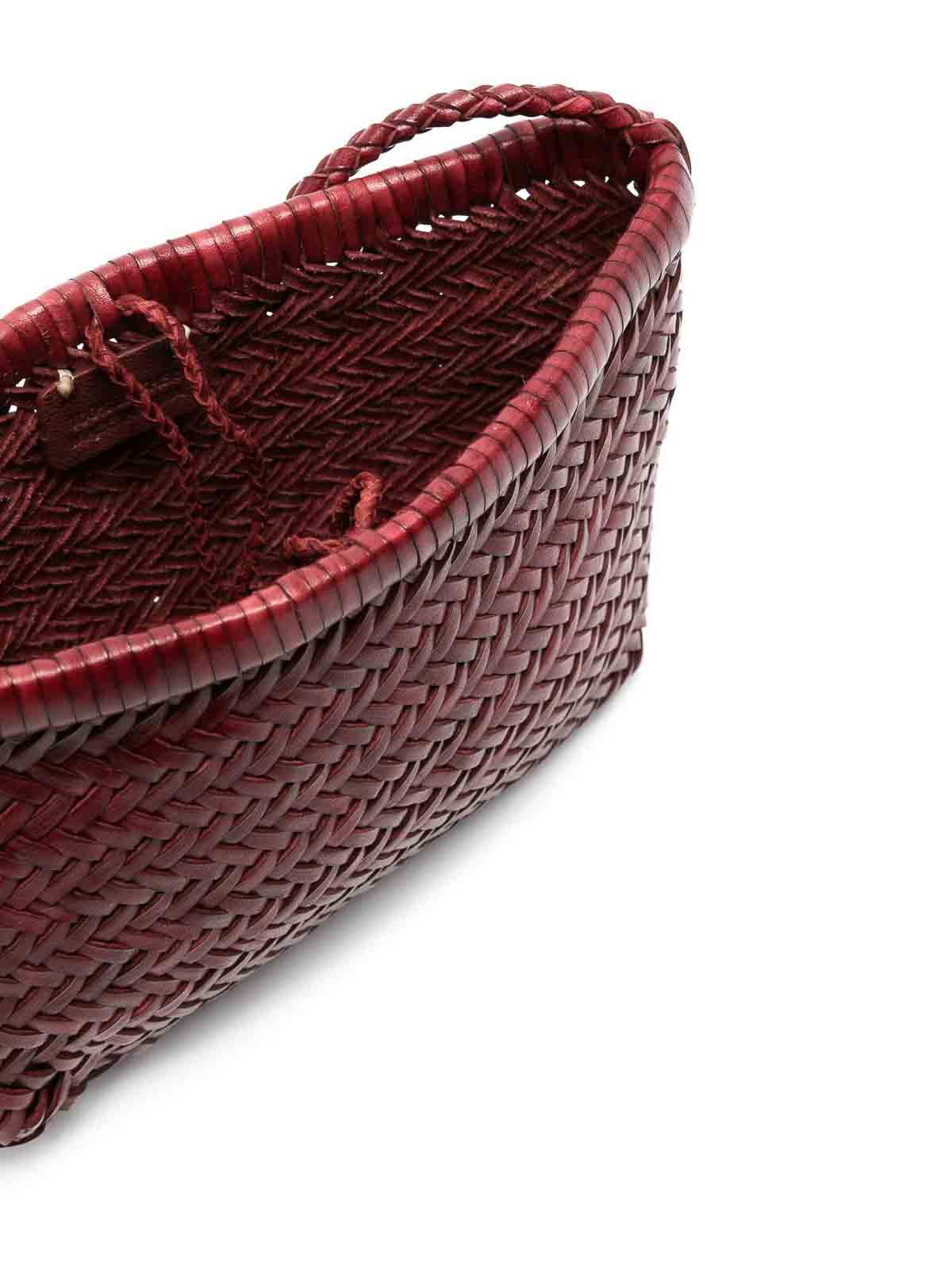 Dragon Diffusion バケットバッグ - ボルドー|8938MINSUBAGBORDEAUX