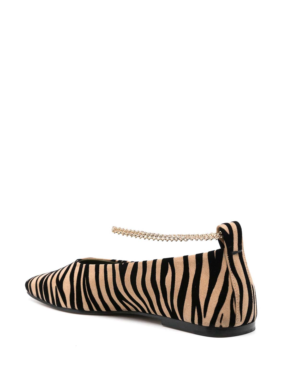 Shop Maria Luca Savana Zebra Dancer In Camel