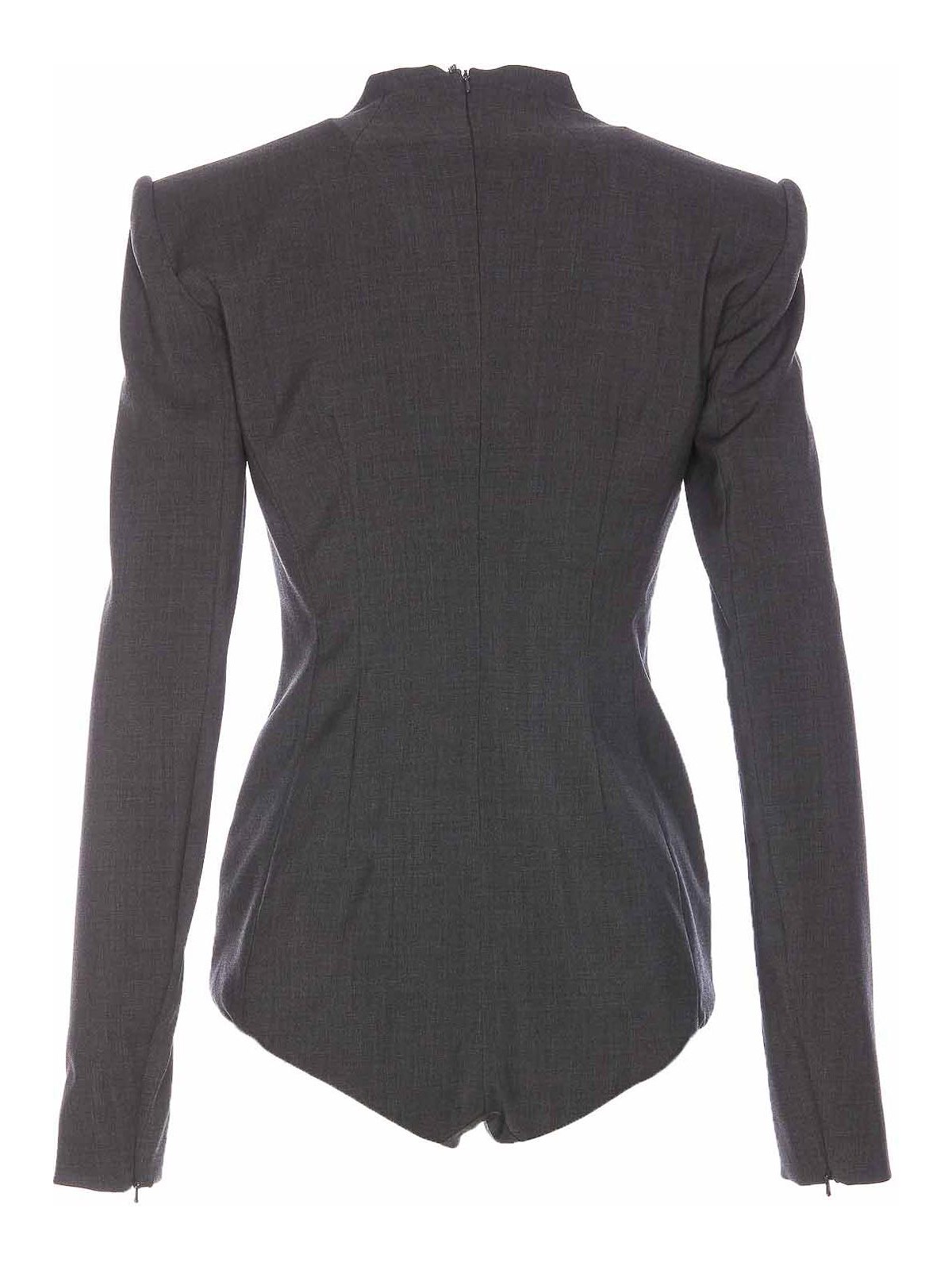 Shop Sportmax Dark Grey Shirt