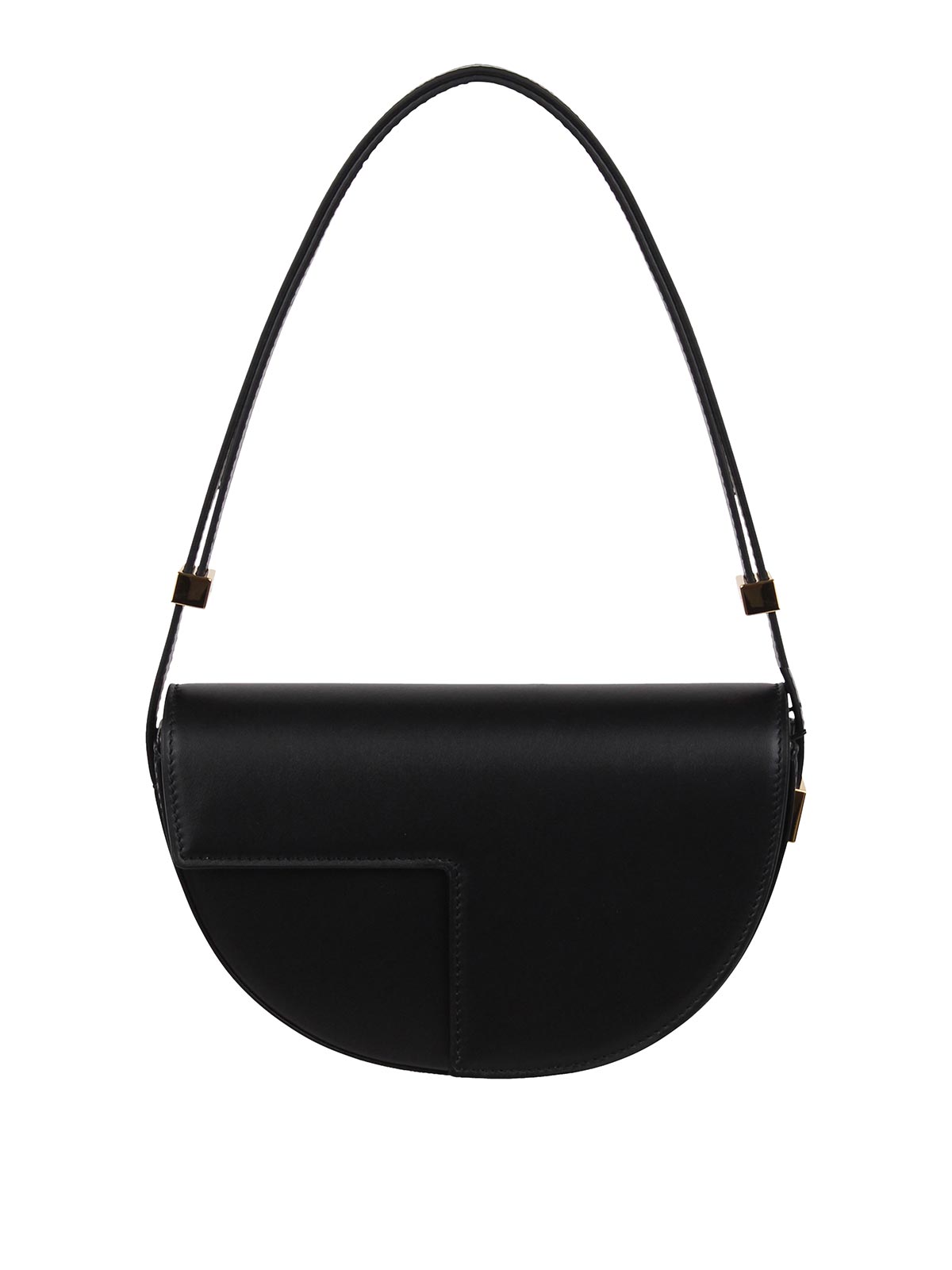 Shop Patou Le Petit Shoulder Bag In Black