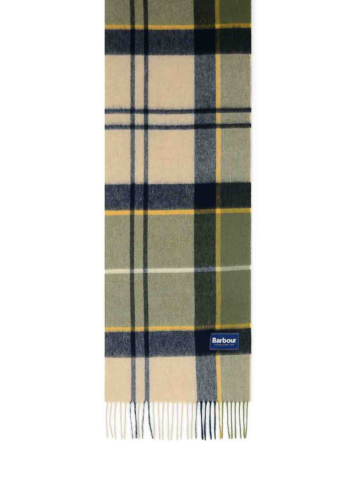 Barbour Carrbridge Scarf In Multicolor Cashmere Blend In Multicolour