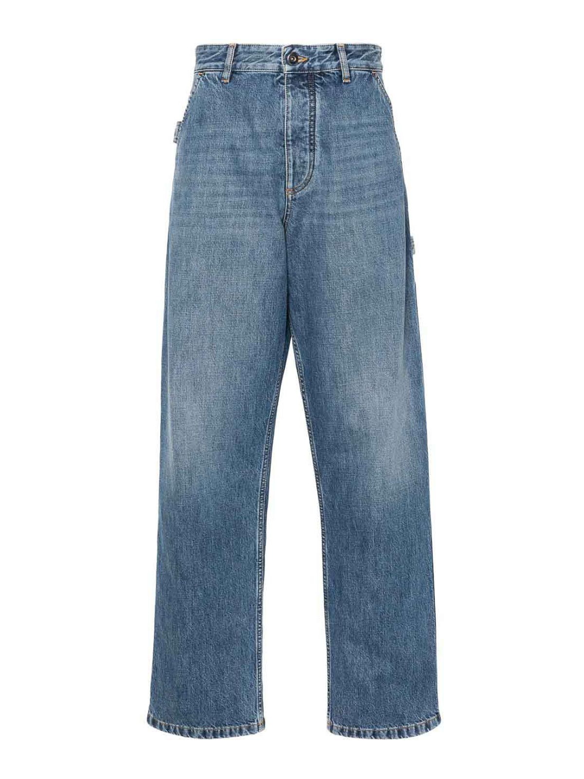 Shop Bottega Veneta Jeans In Lavado Oscuro