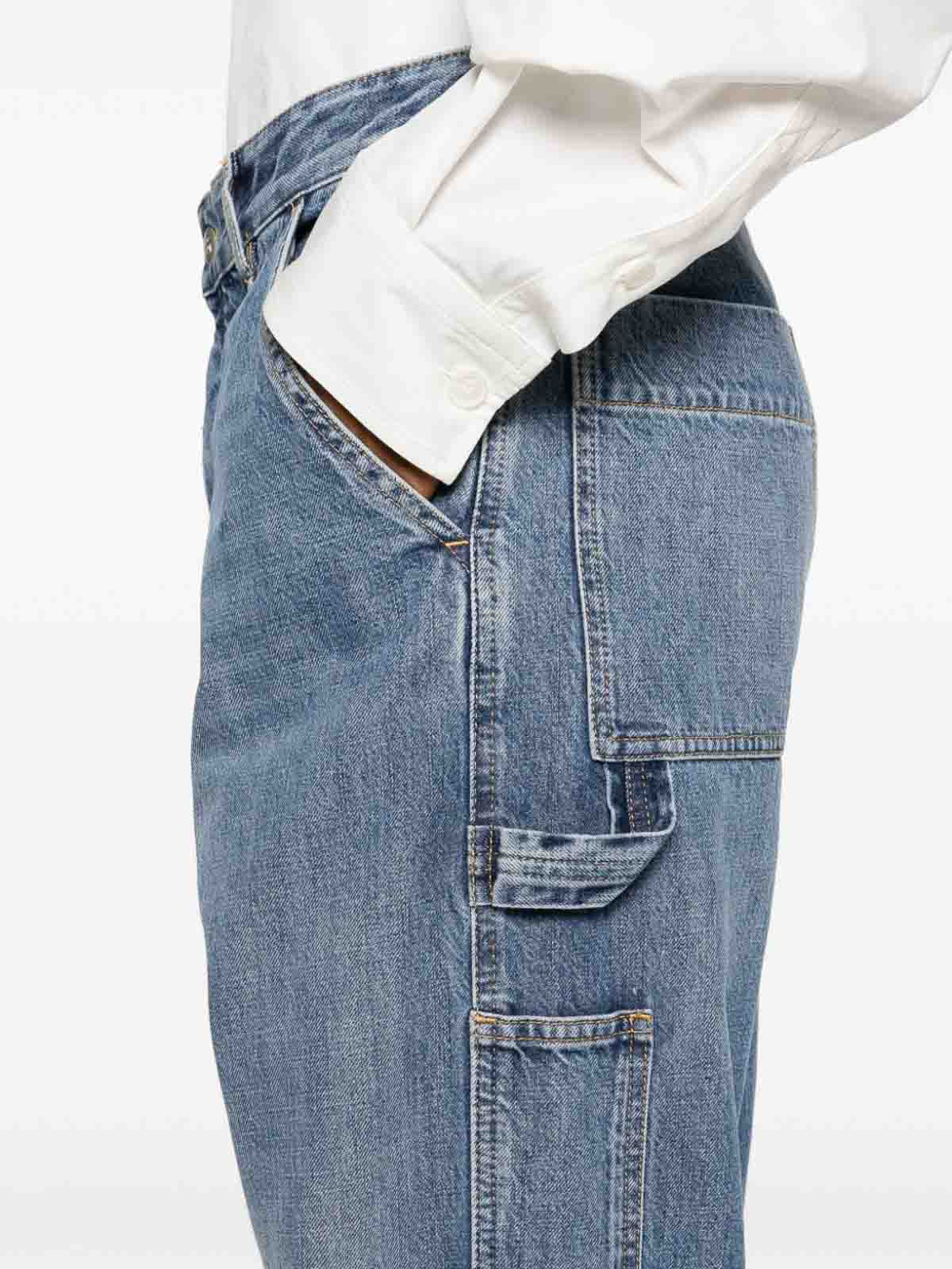 Shop Bottega Veneta Jeans In Lavado Oscuro