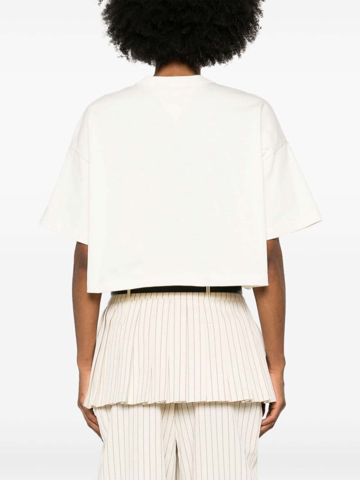 Shop Bottega Veneta Tshirt In Blanco