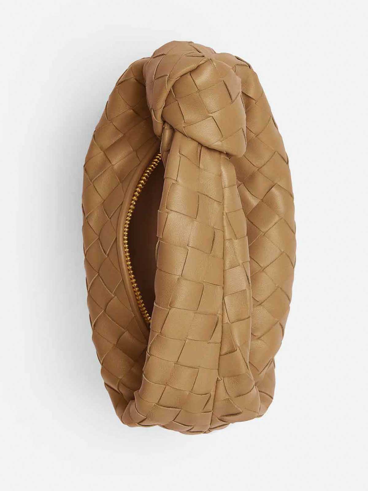 Shop Bottega Veneta Mini Jodie In Dorado