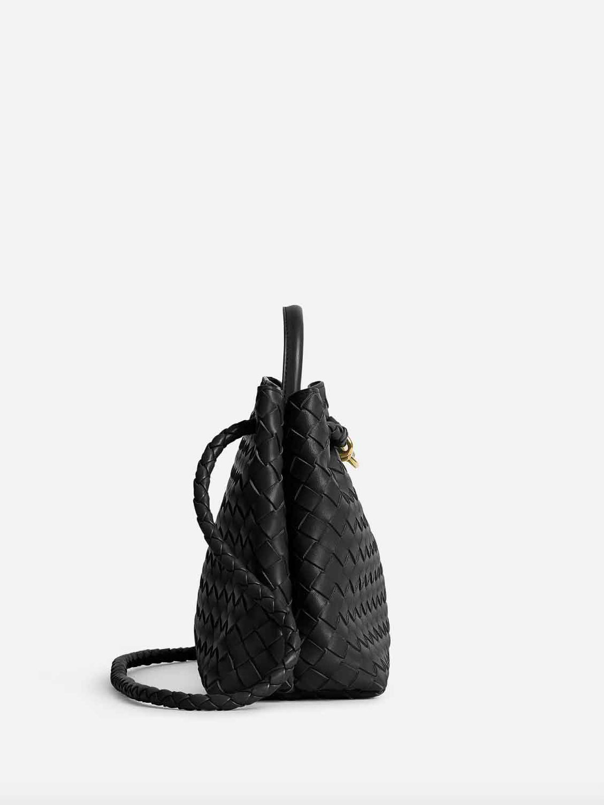 Shop Bottega Veneta Let's Go Media In Negro